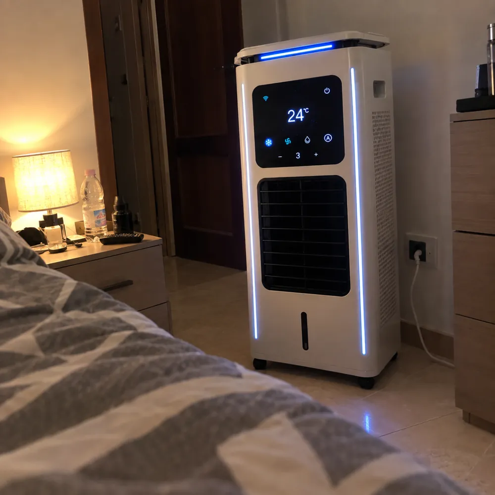 Aire acondicionado en el dormitorio