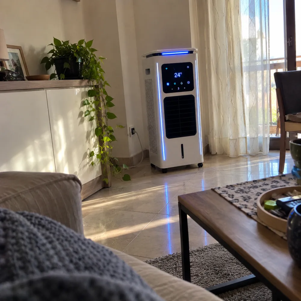 Aire acondicionado en el salón